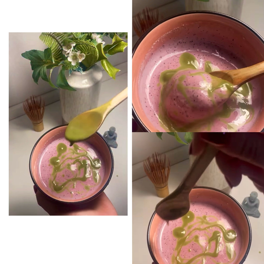 Gelato-mirtilli-e-matcha-senza-gelatiera-by-cookin.green MatchaMo