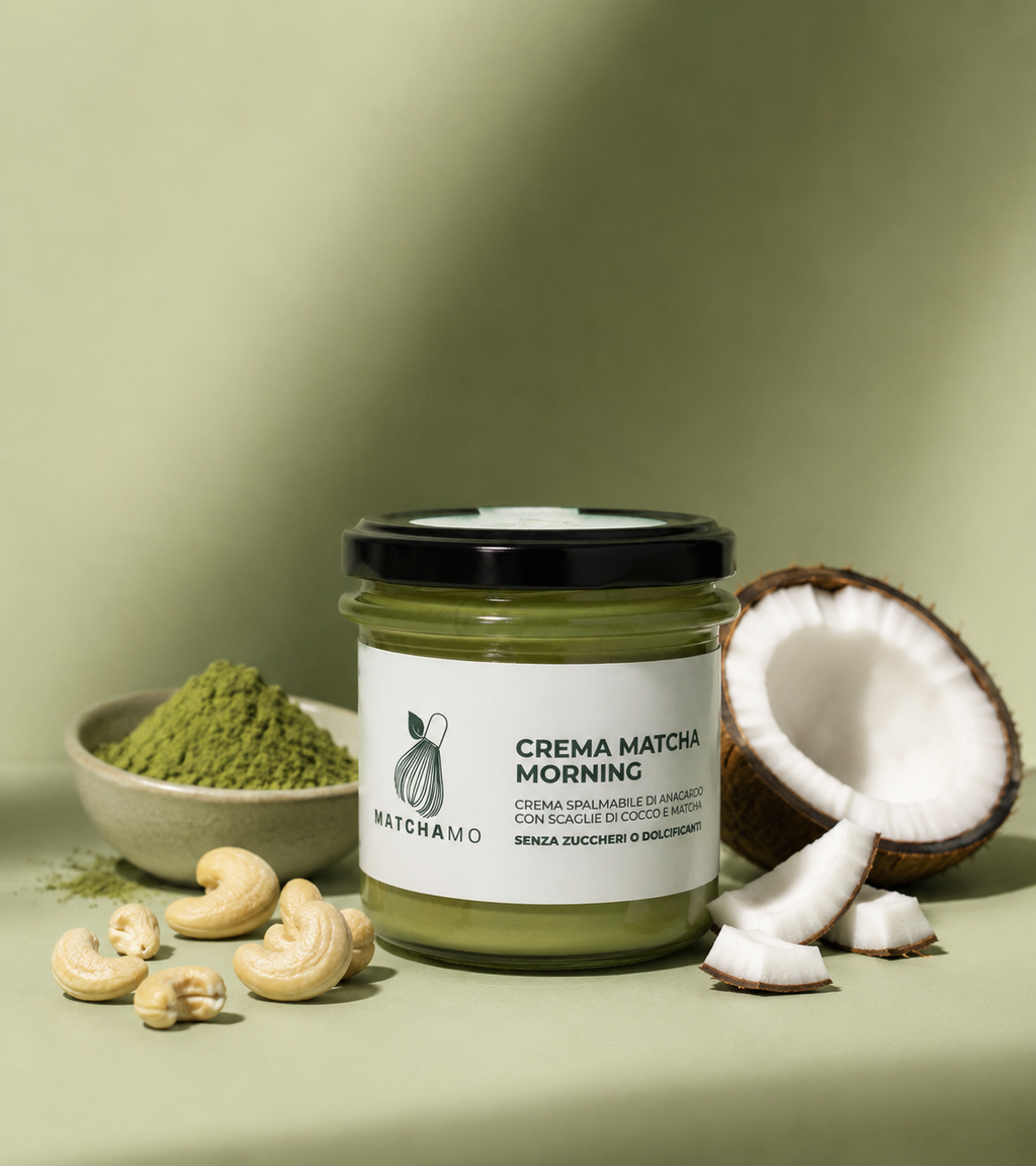 Crema Matcha Morning 150g - Senza Zuccheri Senza Dolcificanti